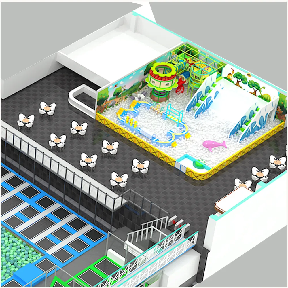 trampoline park with indoor playground trampoline park with indoor playground